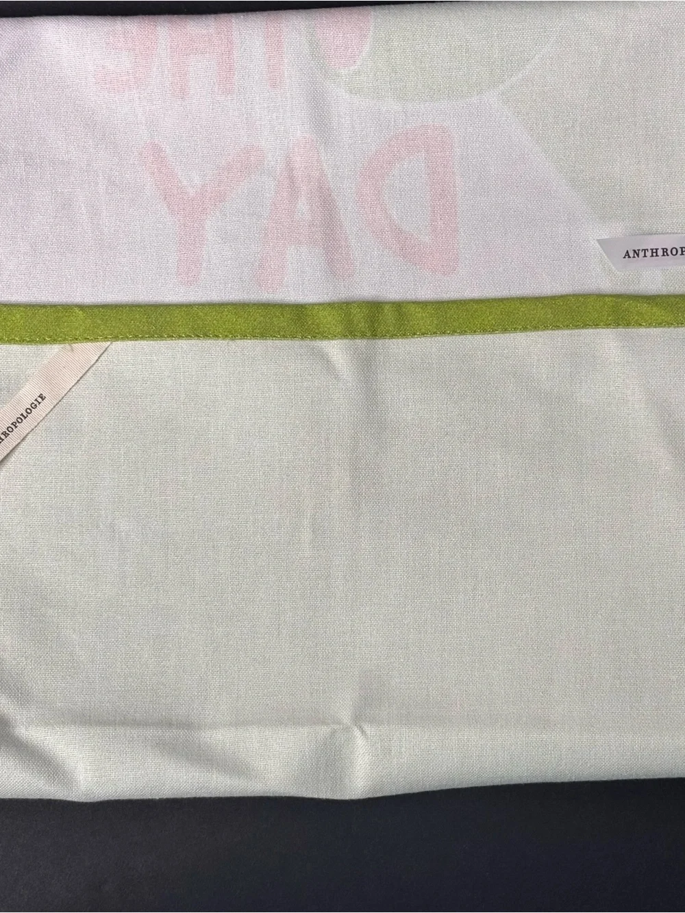 NWT Anthropologie Soup Of The Day Bar Dish Towel 24” X 12”